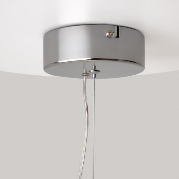 Подвесной светодиодный светильник Maytoni Collar P069PL-L17CH3K LED, стеклянный дизайнерский подвес, 17Вт 950Лм 3000K CRI90 360° IP20