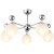 SLE106102-05 Светильник потолочный Хром/Белый E27 5*60W PECHIO
