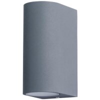 Уличный настенный светильник Arte Lamp A3102AL-2GY COMPASS IP44 под лампы 2xGU10 35W