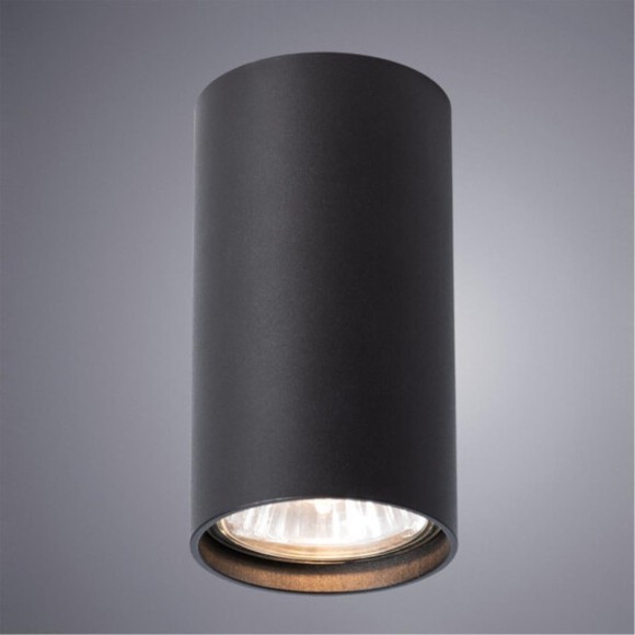 Накладной потолочный светильник Arte Lamp A1516PL-1BK UNIX под лампу 1xGU10 35W
