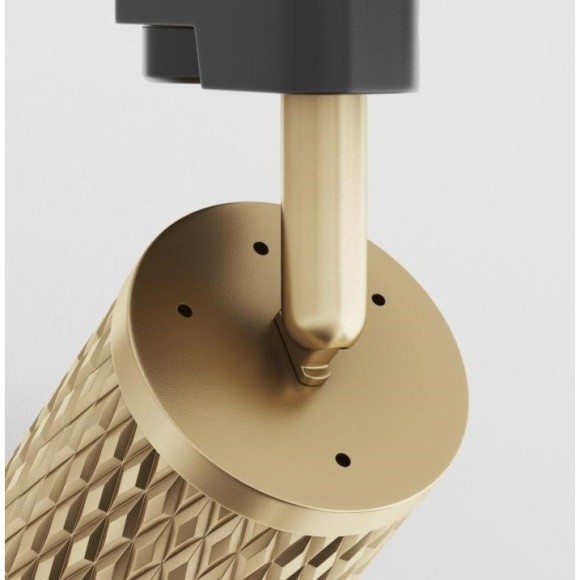 Однофазный двужильный трековый светильник Maytoni Unity TR011-1-GU10-G Focus Design под сменную лампу GU10