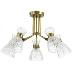 Люстра потолочная Lumion 3704/5C JACKIE под лампы 5xE14 5*40W