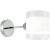 SLE102801-01 Светильник настенный Хром/Прозрачный, Белый E14 1*40W MIENTO
