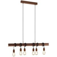 49859 Подвес TOWNSHEND 4, 6х60W (E27), L1005, B70, H1100, сталь, коричневый cостаренный