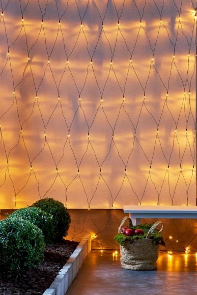 411524 EGLO GOLDEN WARM WHITE Светодиодная елочная гирлянда LED, 2000K, IP44, штекер