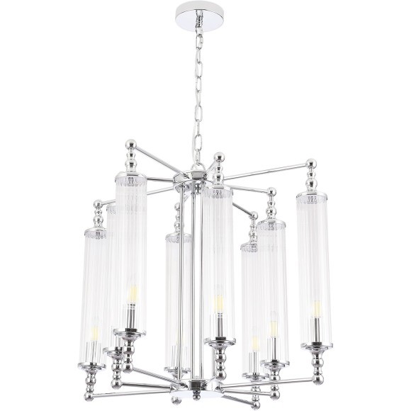 Люстра Crystal Lux TOMAS SP8 D650 CHROME