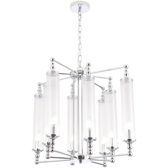 Люстра Crystal Lux TOMAS SP8 D650 CHROME