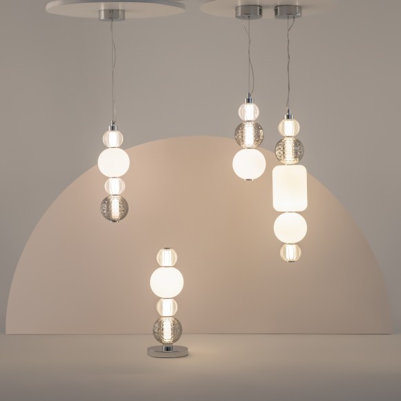 Подвесной светильник светодиодный Collar P069PL-L35CH3K Подвесной светильник светодиодный Collar P069PL-L35CH3K