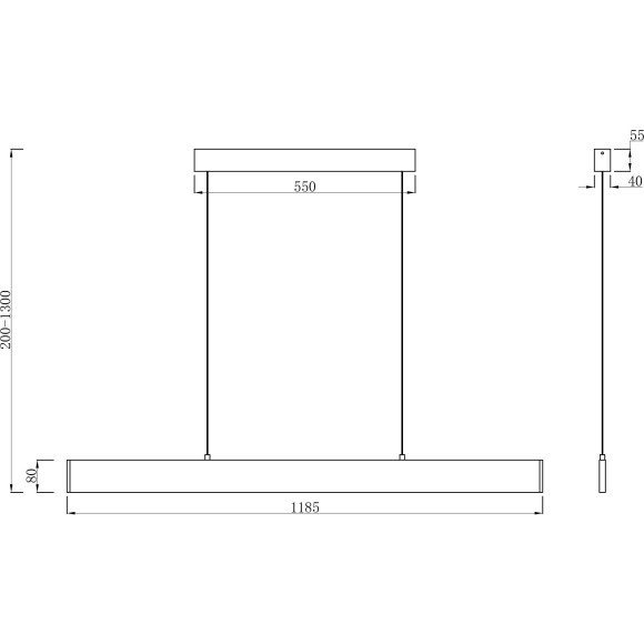 Подвесной светильник Step P010PL-L30W Подвесной светильник Step P010PL-L30W