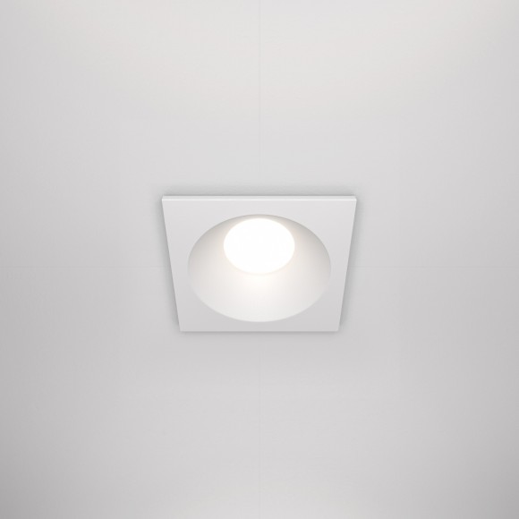 Встраиваемый светильник Maytoni DL033-2-01W Zoom IP65 под лампу 1xGU10 50W