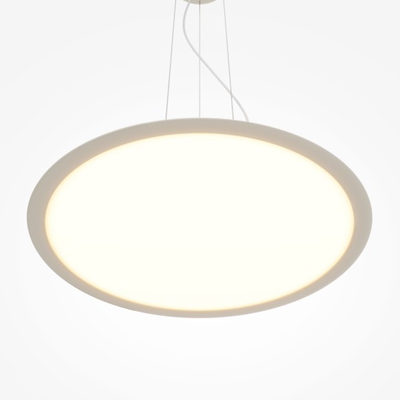 MOD471PL-L57WK Минималистичный светодиодный плоский подвесной светильник управляемый пультом ДУ 57Вт 3200Лм 2700-4000К CRI97 Maytoni Industria MOD471PL-L57WK Минималистичный светодиодный плоский подвесной светильник управляемый пультом ДУ 57Вт 3200Лм 2700-4000К CRI97 Maytoni Industria