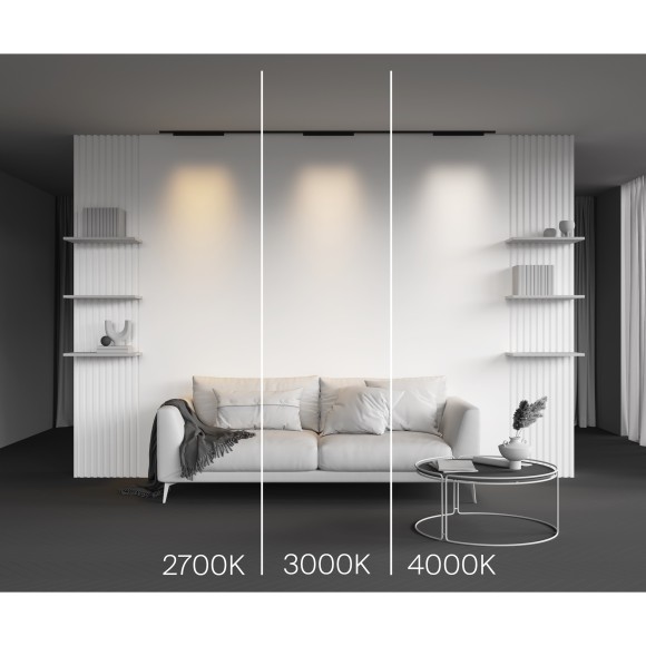 Трековый светильник Maytoni Points Levity 4000К 20Вт 30° TR193-1-20W4K-M-B