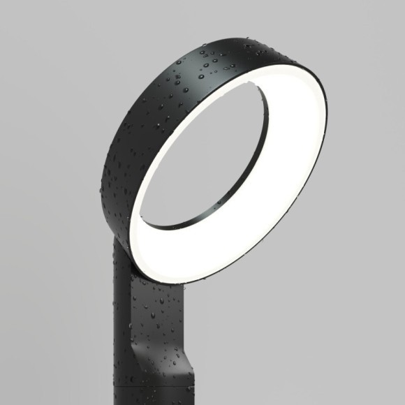 DK9718-BK Черный ландшафтный светодиодный уличный светильник (столбик) Denkirs SANVIK IP65 12Вт 3000К