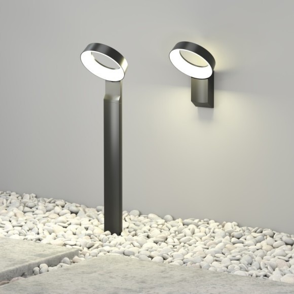 DK9718-BK Черный ландшафтный светодиодный уличный светильник (столбик) Denkirs SANVIK IP65 12Вт 3000К