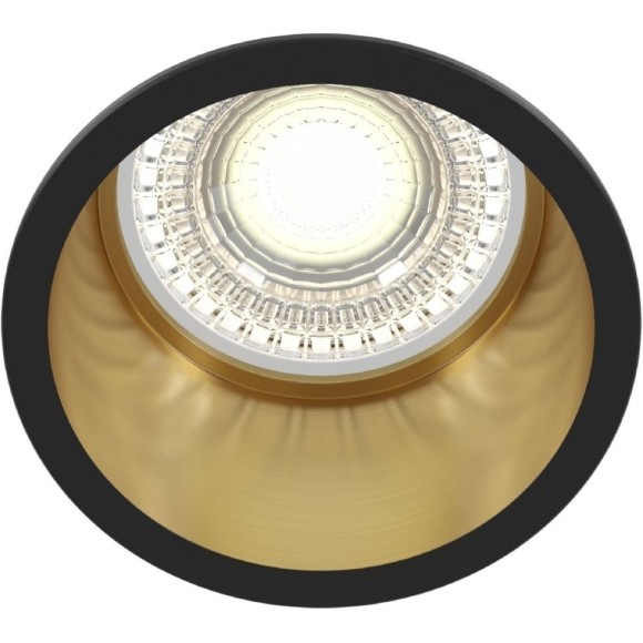 Встраиваемый светильник Maytoni DL049-01GB Reif под лампу 1xGU10 50W
