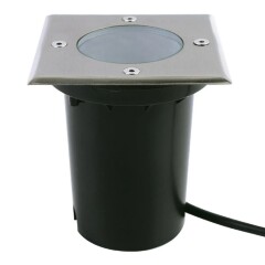 Уличный светильник встраиваемый в дороги и стены Arte Lamp A6015IN-1SS PIAZZA IP67 под лампу 1xGU10 35W