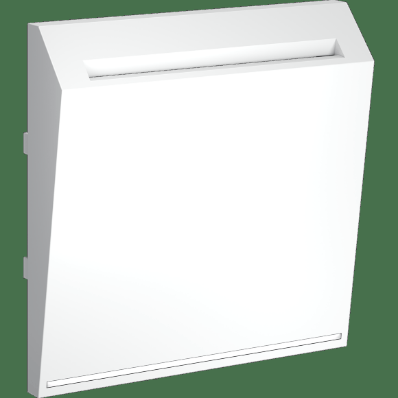 VLS002602 Накладка для выключателя питания карточного для отелей белого матового цвета VOLTUM S70 (белый матовый)