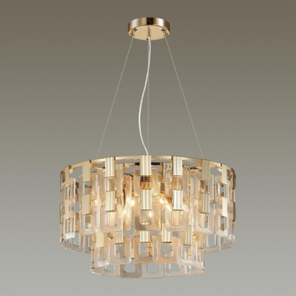 Люстра подвесная Odeon Light 4989/9 BUCKLE под лампы 8xE14 8*40W