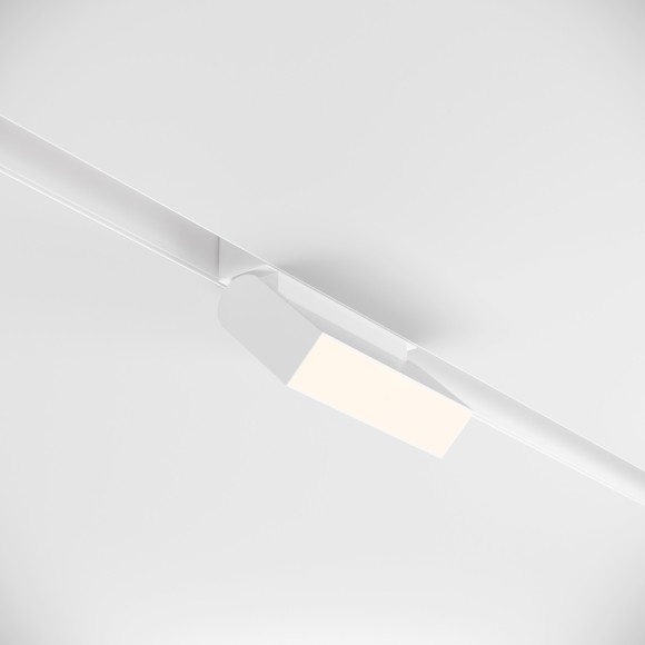 TR075-2-10W4K-W Трековый магнитный светодиодный светильник Maytoni Gravity CRI90+ 4000К 837Лм 120° 10Вт