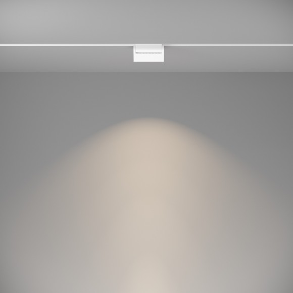 TR075-2-10W4K-W Трековый магнитный светодиодный светильник Maytoni Gravity CRI90+ 4000К 837Лм 120° 10Вт