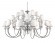 Люстра Crystal Lux ALMA WHITE SP-PL12+6+6