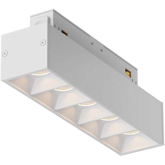 TR014-2-10W3K-W Трековый магнитный светодиодный светильник Maytoni Gravity CRI90+ 3000К 600Лм 24° 10Вт