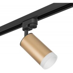 Однофазный двужильный трековый светильник Lightstar R1T44030 Rullo под сменную лампу GU10
