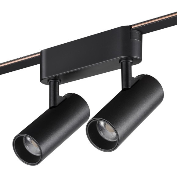 359469 Трековый ременный светодиодный SMART светильник c доп. механическим перекл. цветности Novotech EASY CRI90+ 3000-6000К 560Лм 28° 12W TUYA, Алиса, Wi-Fi