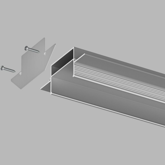 Заглушка торцевая 2шт (для профиля TR3020-AL) Denkirs TR3021-AL