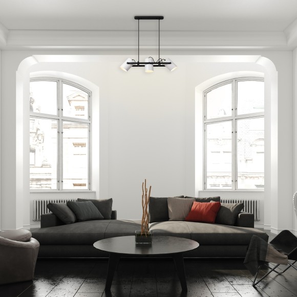 Подвесной светильник с 3 лампами Freya FR4005PL-03WB Elori под лампы 3xE27 25W