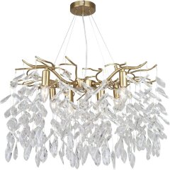 Люстра подвесная хрустальная 2180/05/08P Stilfort, серия RAMO Люстра подвесная хрустальная 2180/05/08P Stilfort, серия RAMO