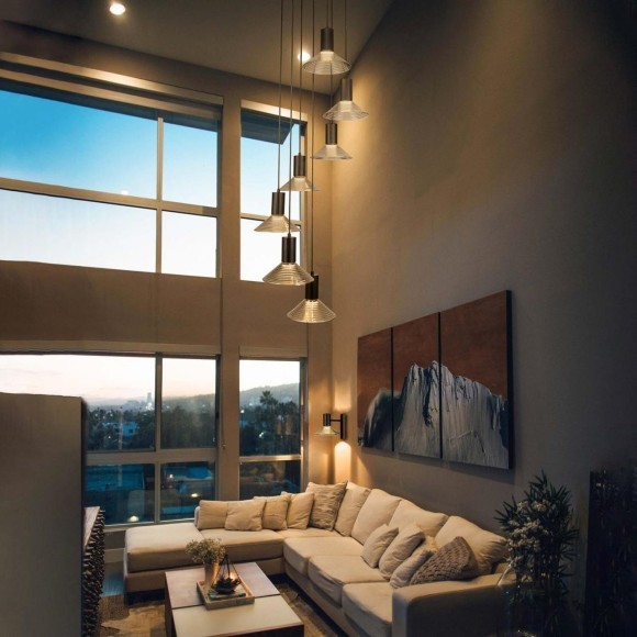 4622-5P, подвесная люстра, L750xW500xH500/1300, 5xLEDx6W, 2400LM, 3000K, included