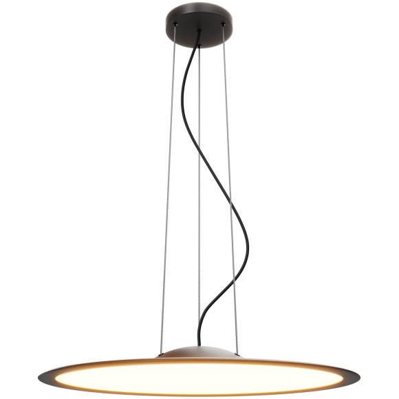 MOD471PL-L57BK Минималистичный светодиодный плоский подвесной светильник управляемый пультом ДУ 57Вт 3200Лм 2700-4000К CRI97 Maytoni Industria MOD471PL-L57BK Минималистичный светодиодный плоский подвесной светильник управляемый пультом ДУ 57Вт 3200Лм 2700-4000К CRI97 Maytoni Industria