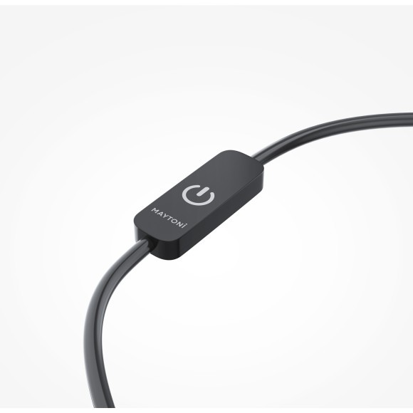 MOD484TL-L8BK Полностью стеклянная настольная лампа с перекл. цветовой температуры 2700, 3000, 4000К, 8Вт, CRI80, 180°, 203Лм Maytoni Artefact