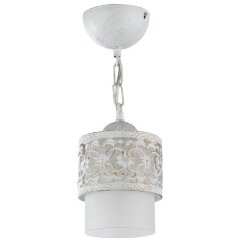 Подвесной светильник с 1 плафоном Freya FR2200-PL-01-WG Teofilo под лампу 1xE27 60W