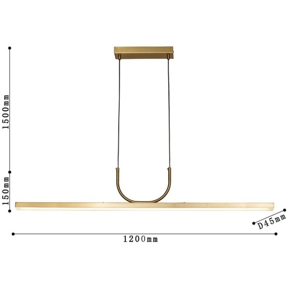 Подвесной светильник Raya 4097-2P Подвесной светильник Raya 4097-2P