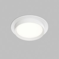 Встраиваемый точечный светильник Denkirs RATIO DK-DH2000-WH (GX53, LED, 15 Вт, IP20, белый, алюминий, акрил)
