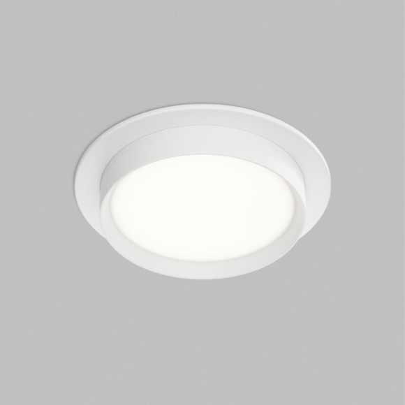 Встраиваемый точечный светильник Denkirs RATIO DK-DH2000-WH (GX53, LED, 15 Вт, IP20, белый, алюминий, акрил)