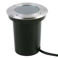 Уличный светильник встраиваемый в дороги и стены Arte Lamp A6017IN-1SS PIAZZA IP67 под лампу 1xGU10 35W