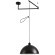 8321/1C Подвесной светильник с черным рельефным плафоном и регулировкой высоты зажимом провода под лампу E27 макс 60W 220V Lumion ARMINA 8321/1C Подвесной светильник с черным рельефным плафоном и регулировкой высоты зажимом провода под лампу E27 макс 60W 220V Lumion ARMINA