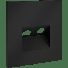 VLS002707 Накладка для розетки TV+RJ45 (CAT5-CAT6 + RG6 или РК 75-4,8-31 графитового цвета VOLTUM S70 (графит)