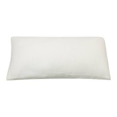 420036 Подушка декоративная ILES, L500, B300, наволочка: 100% хлопок, белый  наполнитель: 100% полиэстер