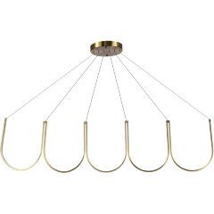 SL6202.213.01 Светильник подвесной ST-Luce Золотистый LED 1*68W 3000K HEIT SL6202.213.01 Светильник подвесной ST-Luce Золотистый LED 1*68W 3000K HEIT