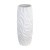 428192 SKHIRA Ваза напольная H810 стекловолокно белый скандинавский пластик