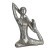 427403 SIOCON Декоративная статуэтка, полирезин, серебристый, L235, B105, H260