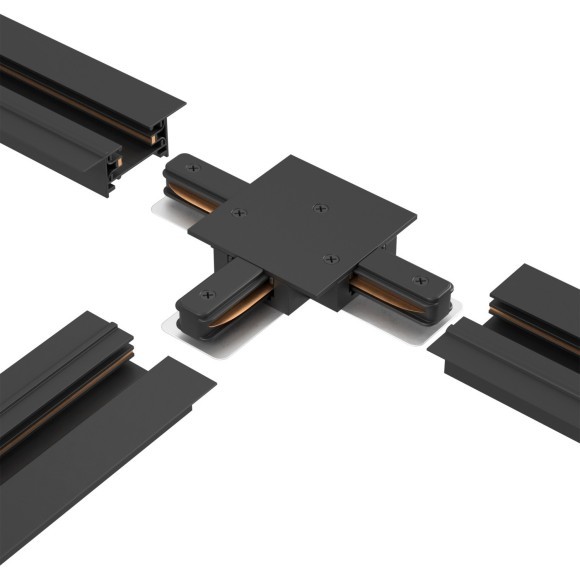 Т-соединитель для встр. в ГКЛ однофазного шинопровода Crystal Lux CLT 0.2211 02 BL Т-соединитель для встр. в ГКЛ однофазного шинопровода Crystal Lux CLT 0.2211 02 BL