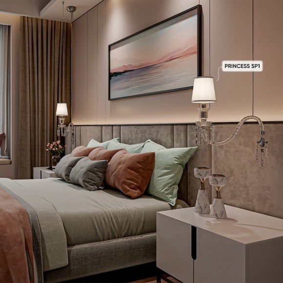 Светильник подвесной Crystal Lux PRINCESS SP1 Светильник подвесной Crystal Lux PRINCESS SP1