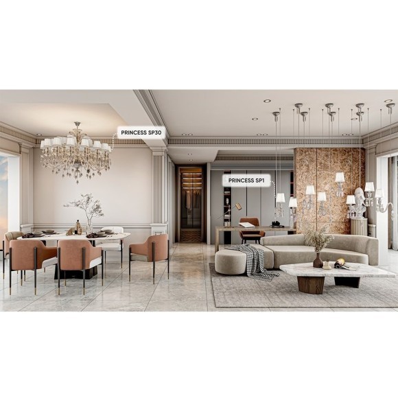 Светильник подвесной Crystal Lux PRINCESS SP1 Светильник подвесной Crystal Lux PRINCESS SP1