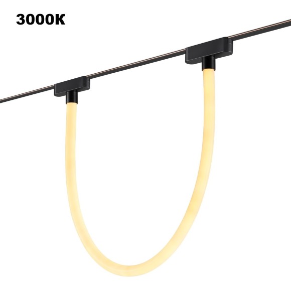 359476 Трековый ременный светодиодный SMART светильник c доп. механическим перекл. цветности Novotech EASY CRI90+ 3000-6000К 580Лм 360° 14W TUYA, Алиса, Wi-Fi