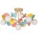 Потолочная люстра Arte Lamp PEACOCK A1369PL-7MD Потолочная люстра Arte Lamp PEACOCK A1369PL-7MD